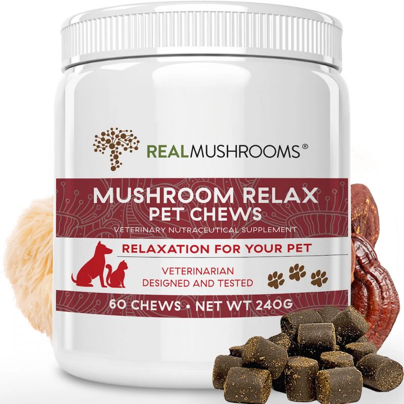 Mushroom Relax Pet Chews | Advanced MycoTech - Real Mushrooms