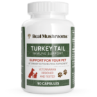 Real Mushrooms Turkey Tail Extract Capsules for Pets