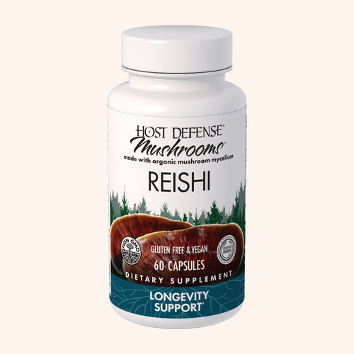 Host Defense Reishi Capsules bottle