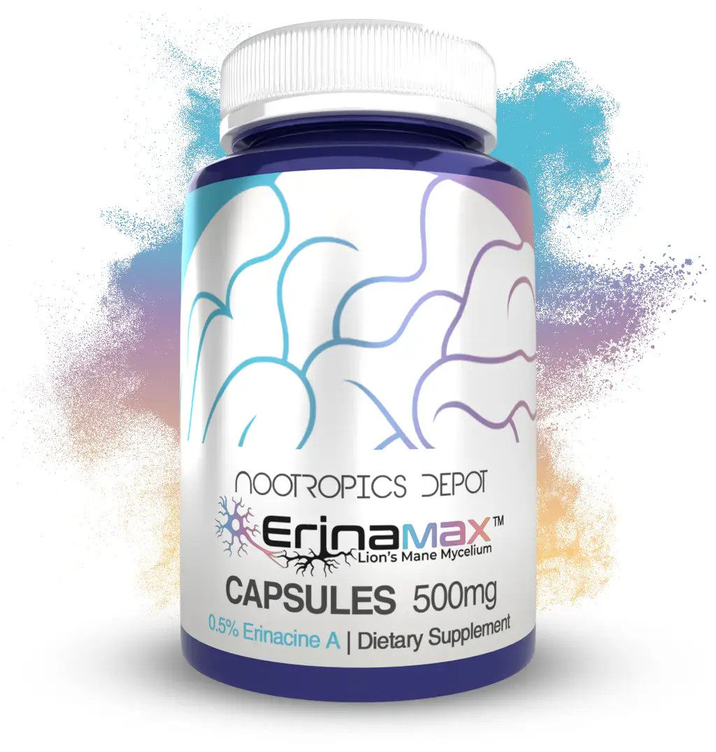 Nootropics Depot Erinamax bottle