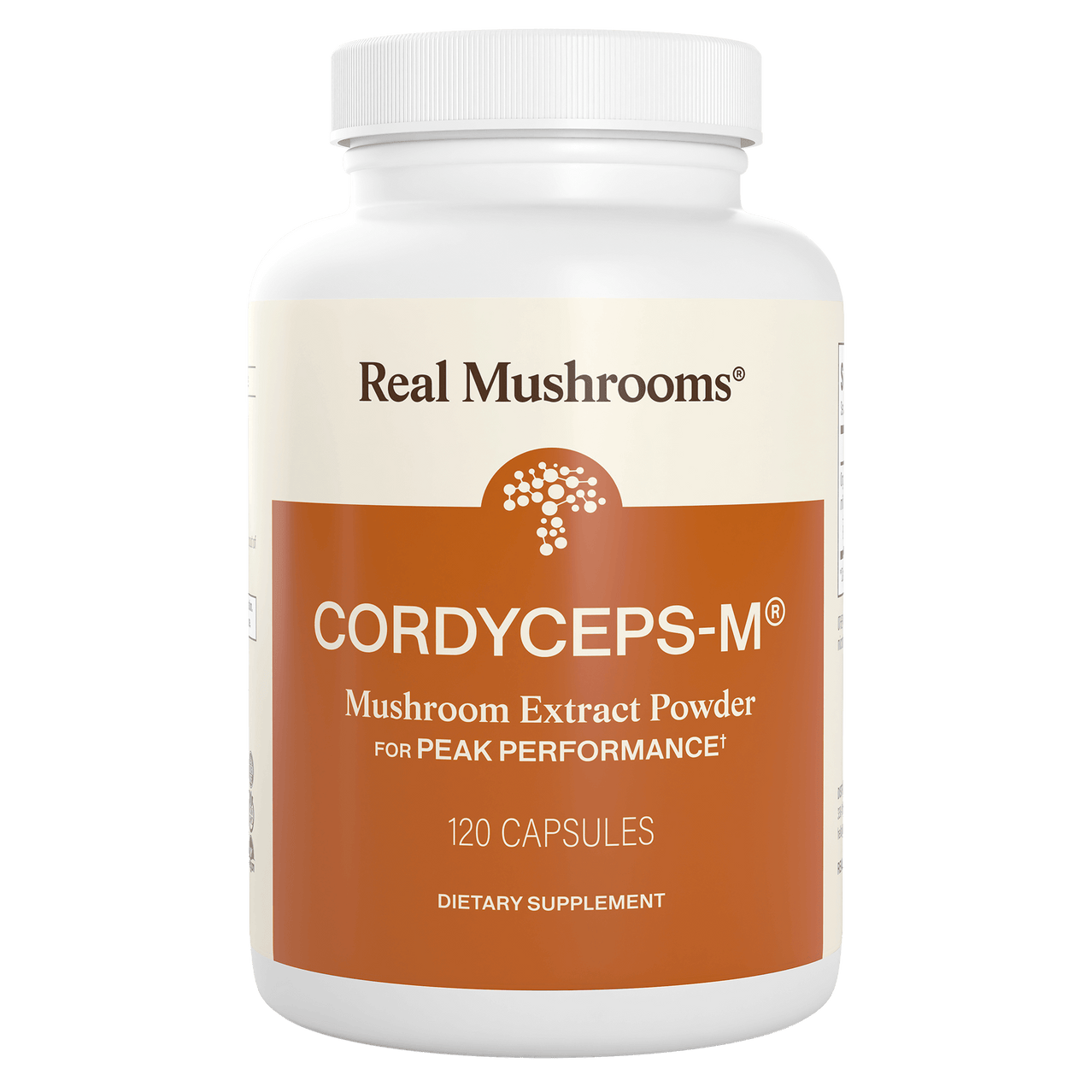 Real Mushrooms Cordyceps Capsules bottle