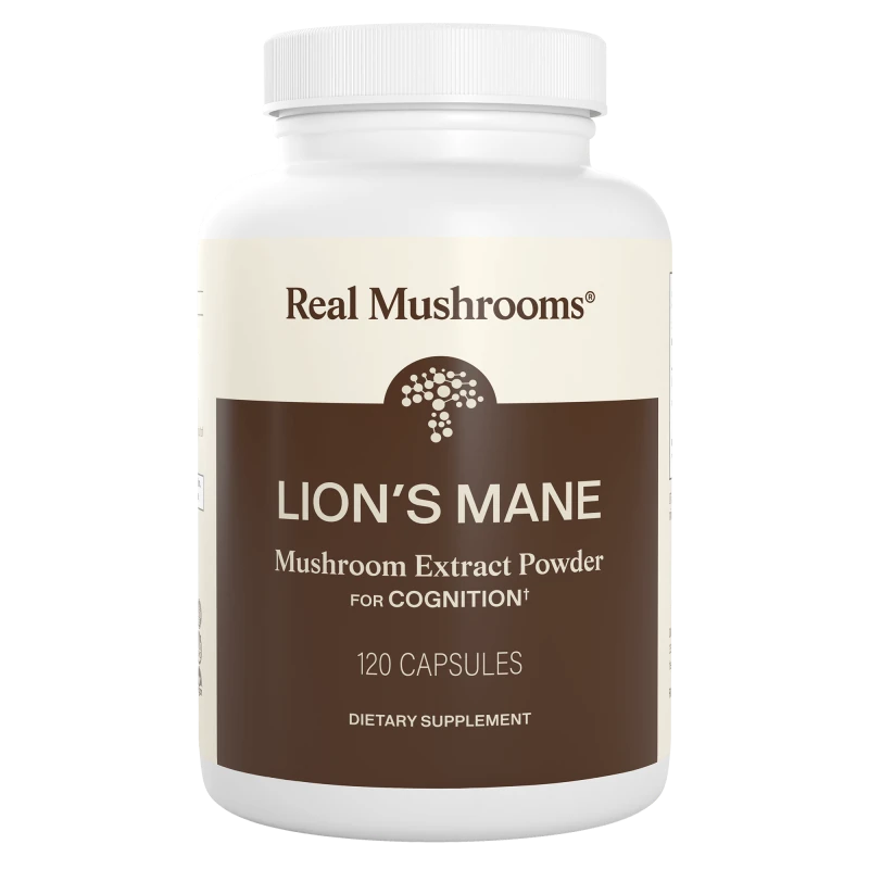 Real Mushrooms Lion’s Mane Capsules bottle