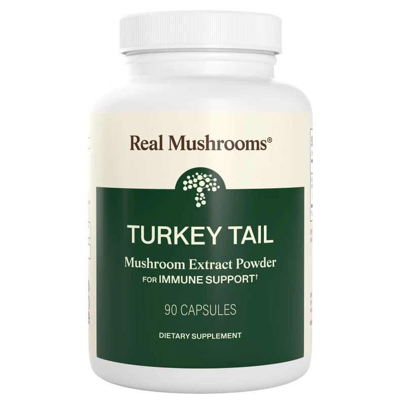 Real Mushrooms Turkey Tail Capsules bottle